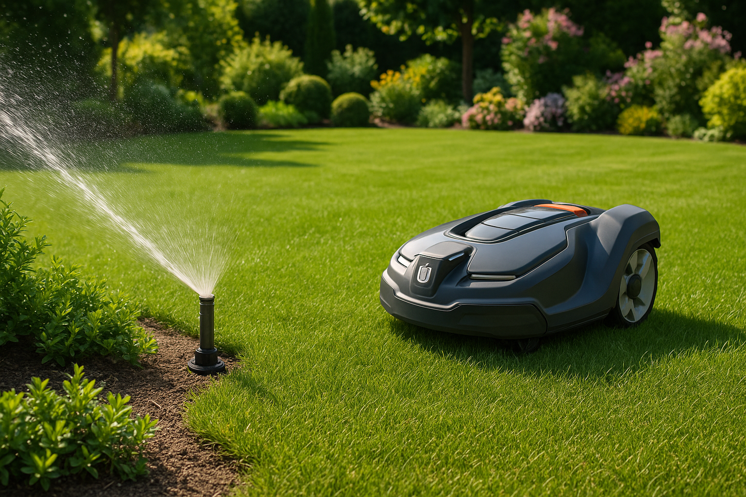 Systemy nawadniające i roboty koszące